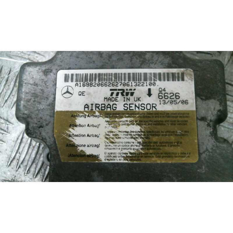 Boitier air bag MERCEDES CLASSE A 169 Photo n°1