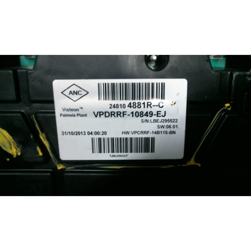 Compteur RENAULT CAPTUR 1 Photo n°1