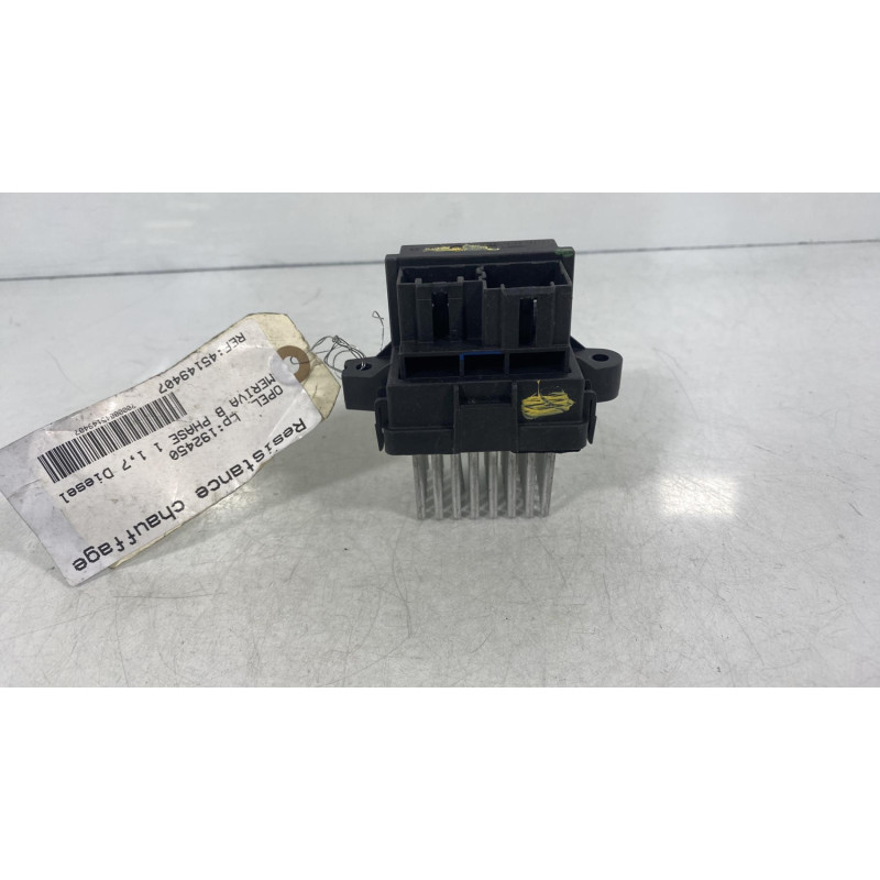 Resistance chauffage OPEL MERIVA B Photo n°3