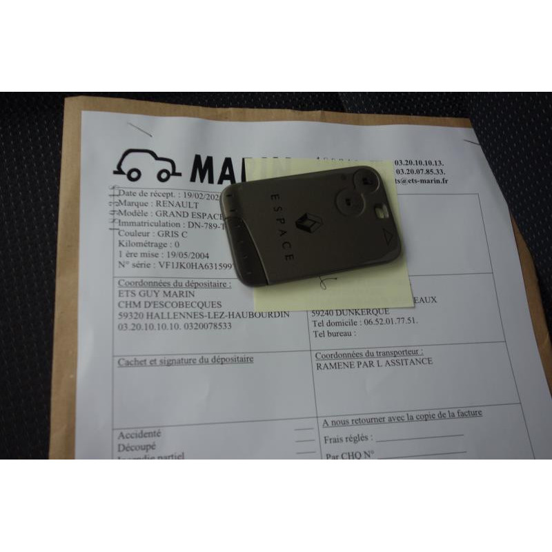 Ceinture arriere droit RENAULT ESPACE 4 Photo n°12