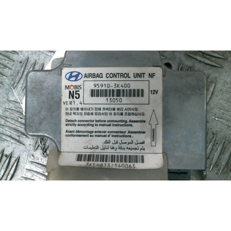 Boitier air bag HYUNDAI SONATA 5 Photo n°3