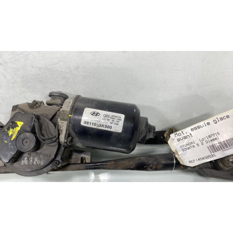 Moteur essuie glace avant HYUNDAI SONATA 5 Photo n°2