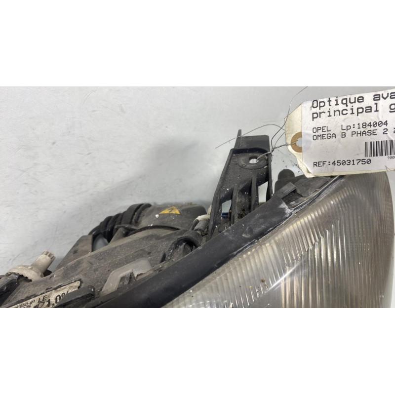 Optique avant principal gauche (feux)(phare) OPEL OMEGA B Photo n°8