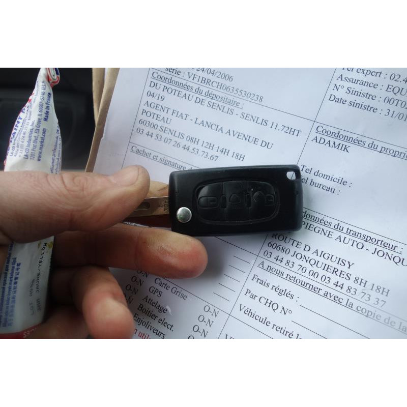Ceinture arriere droit CITROEN C5 2 Photo n°17