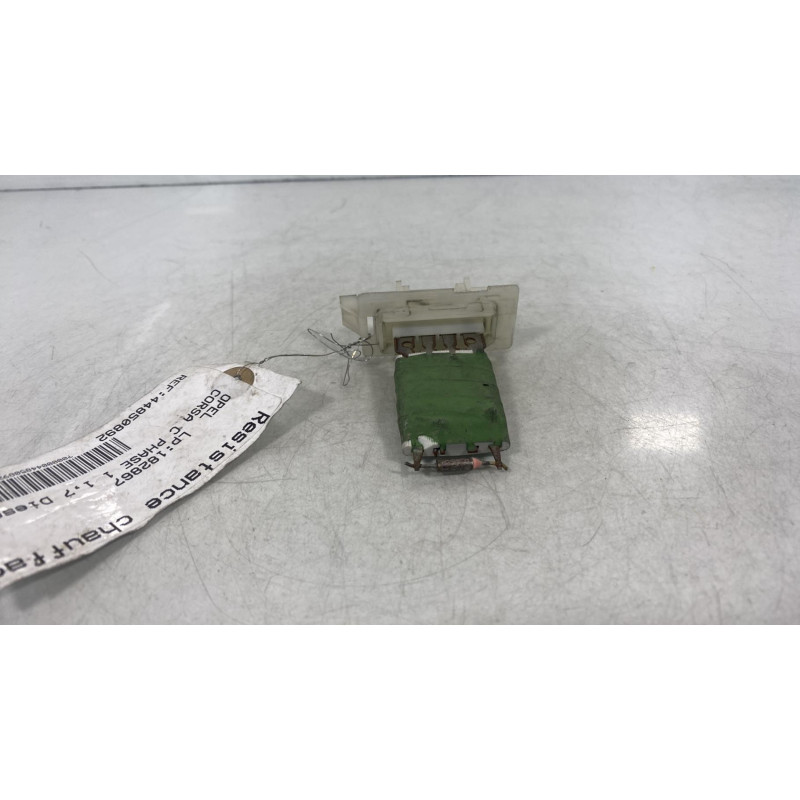 Resistance chauffage OPEL CORSA C Photo n°3