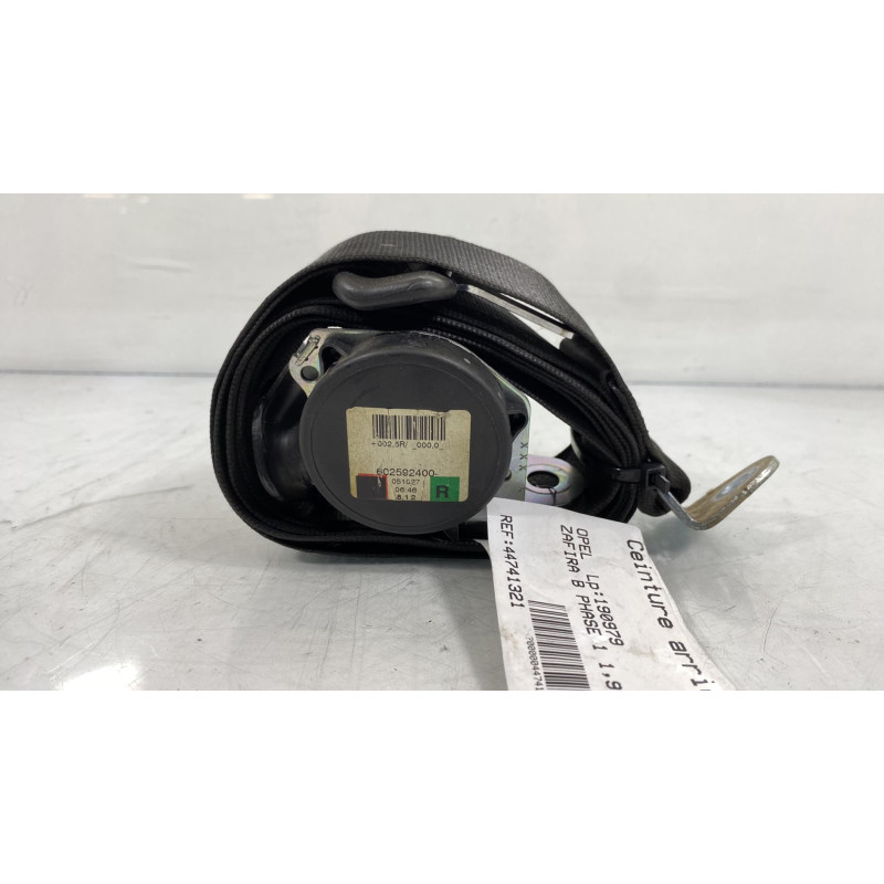 Ceinture arriere droit OPEL ZAFIRA B Photo n°1