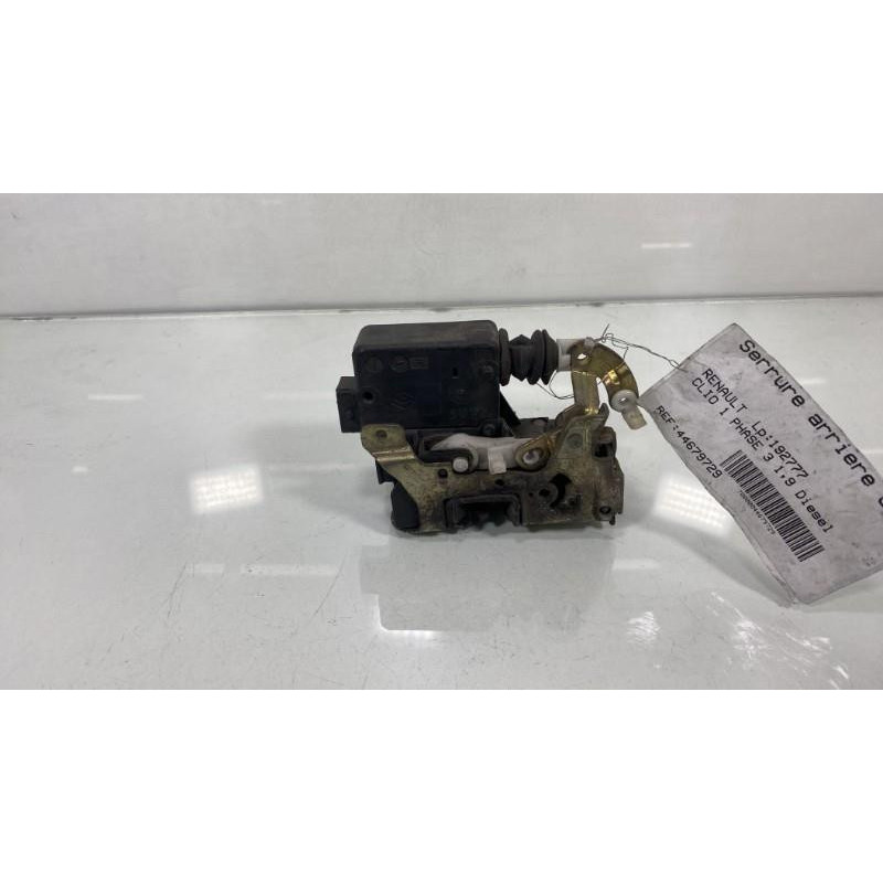 Serrure arriere droit RENAULT CLIO 1 Photo n°1