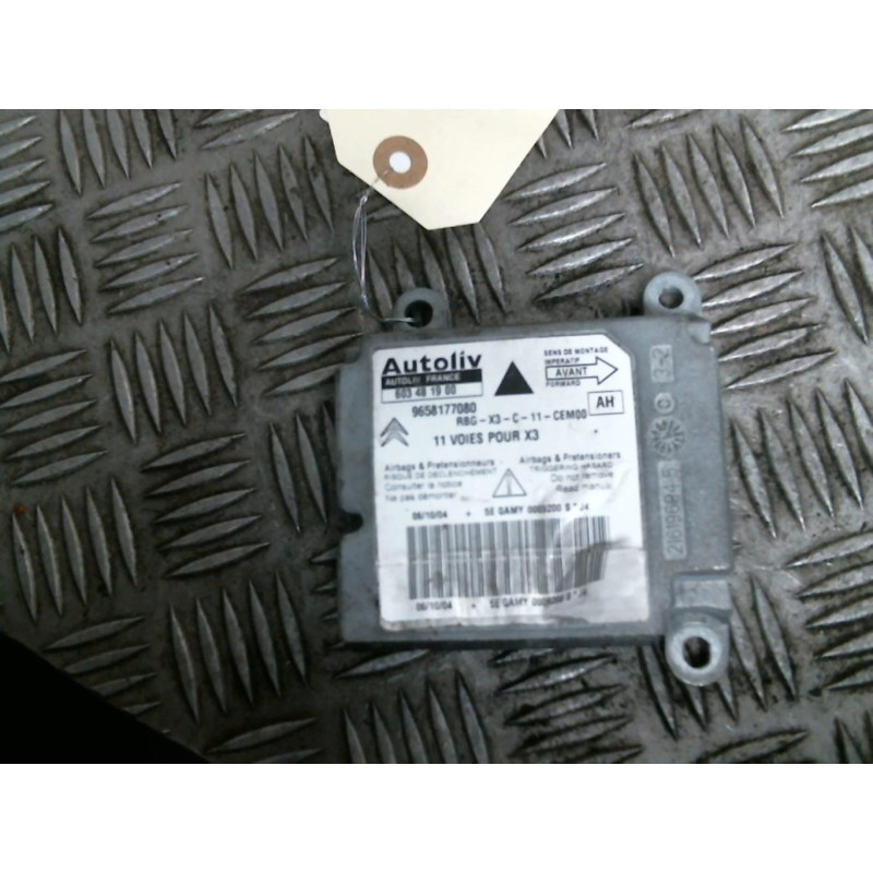 Boitier air bag CITROEN C5 1 Photo n°1