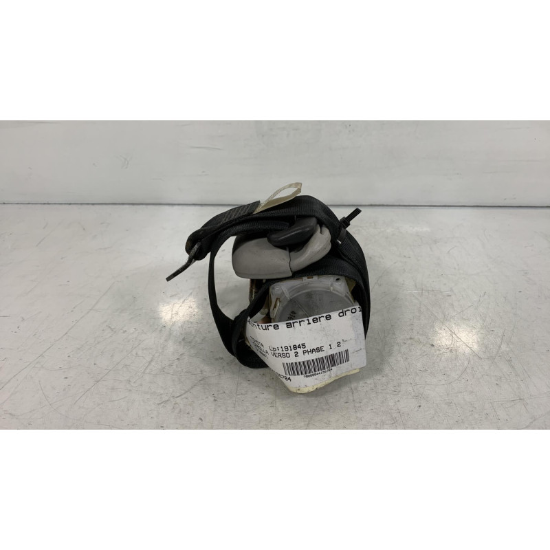 Ceinture arriere droit TOYOTA COROLLA VERSO 2 Photo n°3
