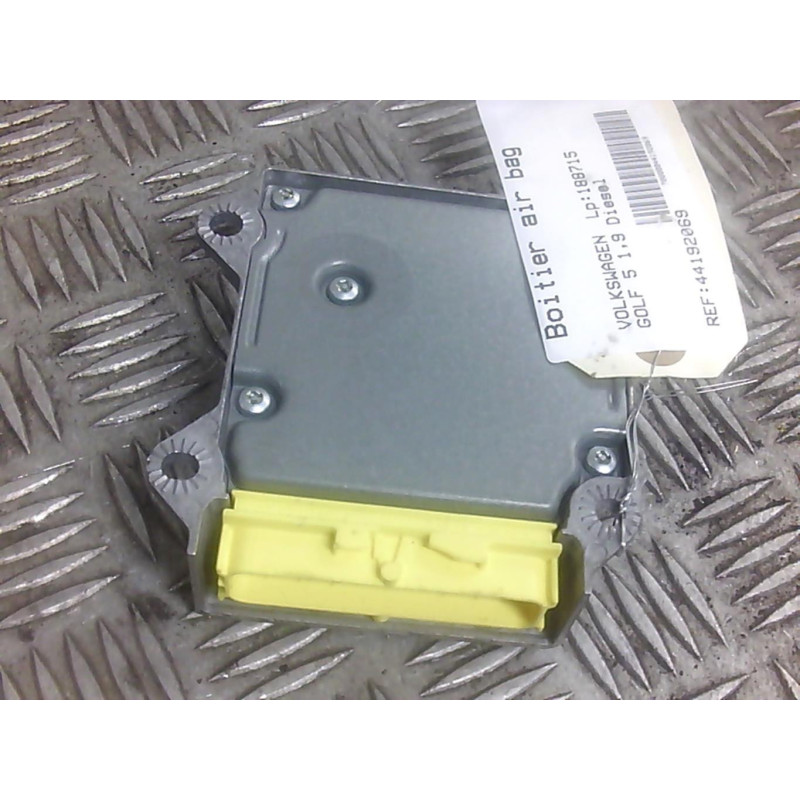Boitier air bag VOLKSWAGEN GOLF 5 Photo n°3