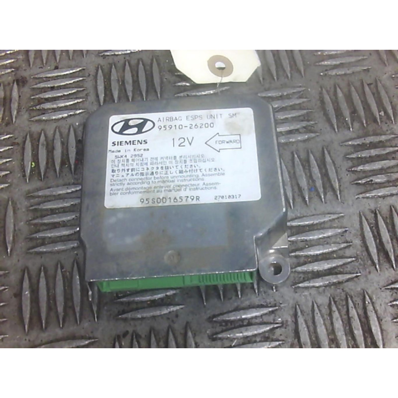 Boitier air bag HYUNDAI SANTA FE 1 Photo n°2