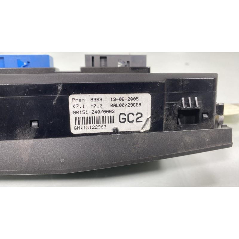 Commande chauffage OPEL ASTRA H Photo n°2