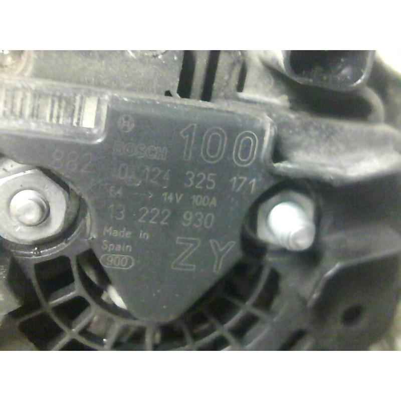 Alternateur OPEL ASTRA H Photo n°2