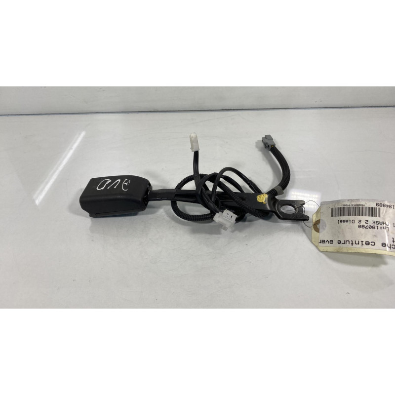 Attache ceinture avant droit TOYOTA AURIS 1 Photo n°2