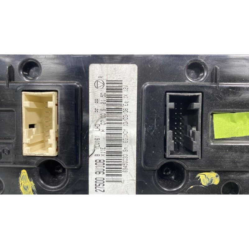 Commande chauffage NISSAN NOTE 1 Photo n°2