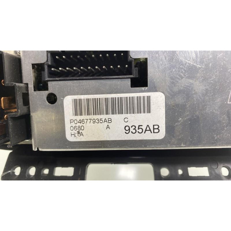 Commande chauffage CHRYSLER VOYAGER 3 Photo n°3