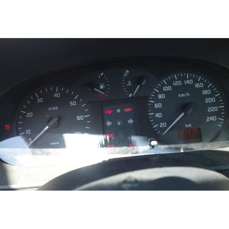 Ceinture arriere centrale RENAULT MEGANE 1 Photo n°6