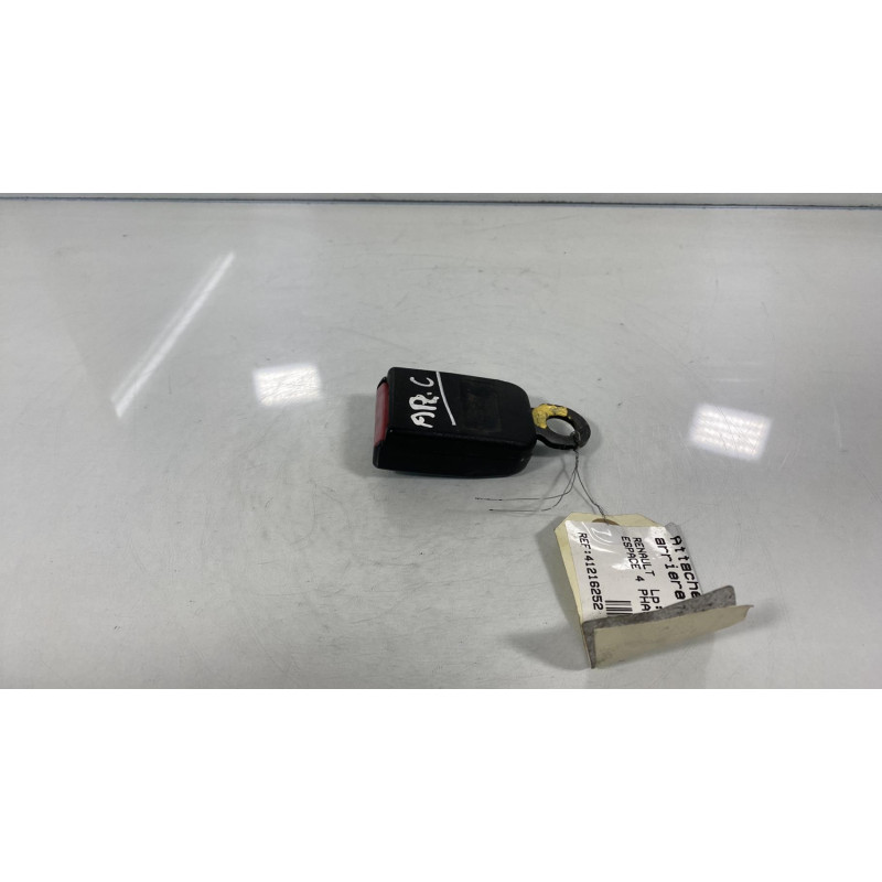 Attache ceinture arriere centrale RENAULT ESPACE 4 Photo n°2