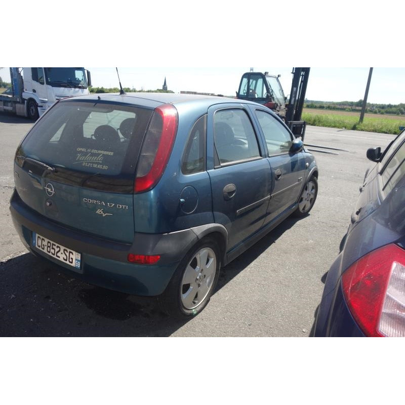 Malle/Hayon arriere OPEL CORSA C Photo n°9
