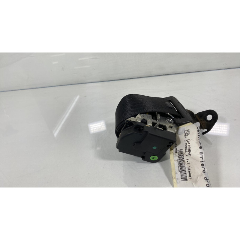 Ceinture arriere droit OPEL CORSA C Photo n°3