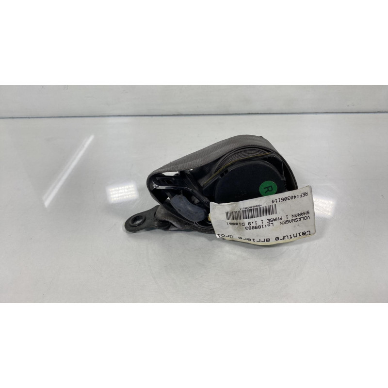 Ceinture arriere droit VOLKSWAGEN SHARAN 1 Photo n°2