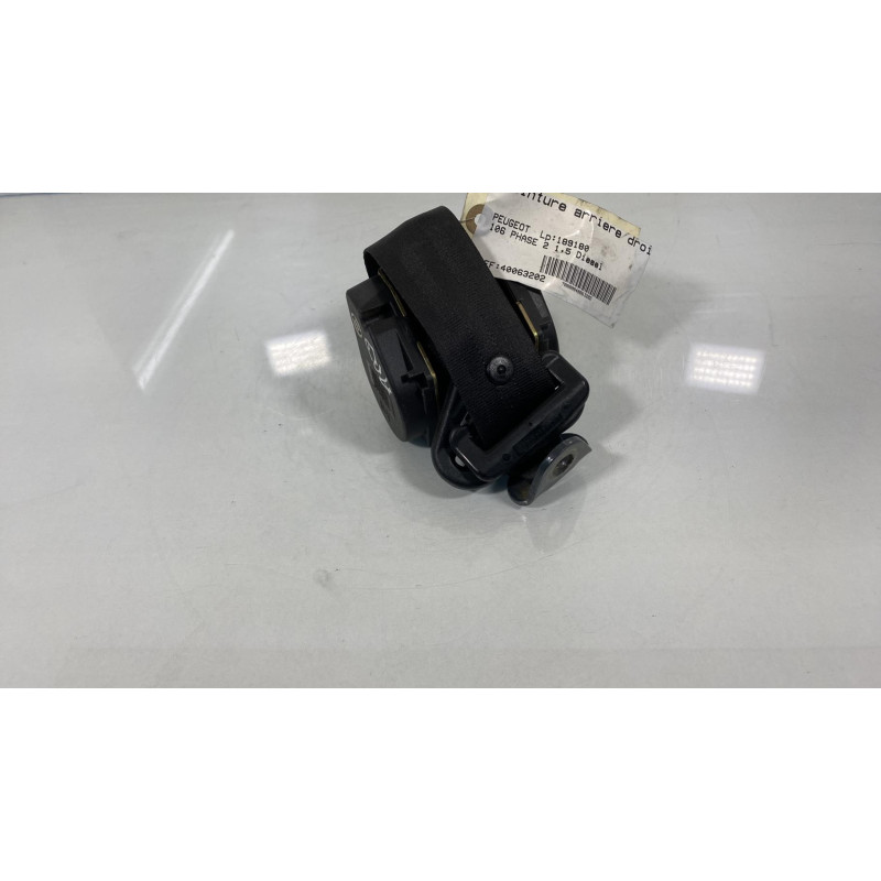 Ceinture arriere droit PEUGEOT 106 Photo n°2