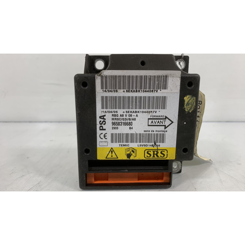 Boitier air bag CITROEN C3 1 Photo n°2