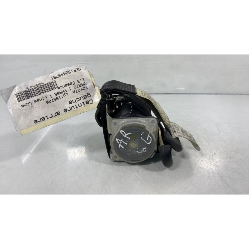 Ceinture arriere gauche TOYOTA YARIS 1 Photo n°2