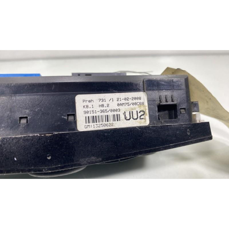 Commande chauffage OPEL ZAFIRA B Photo n°1