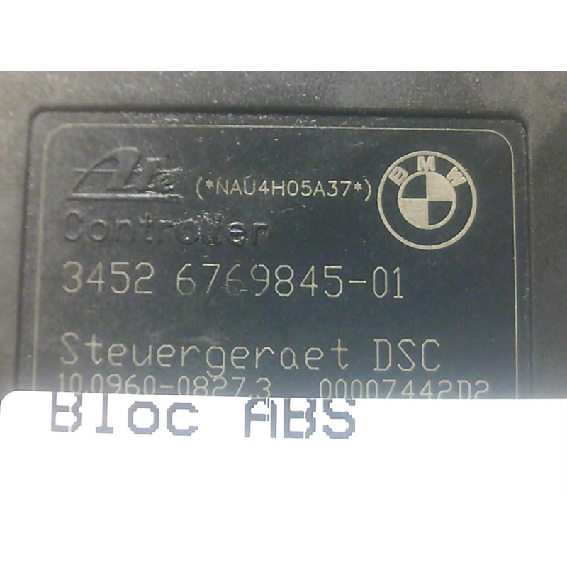 Bloc ABS (freins anti-blocage) BMW SERIE 1 E87 Photo n°2