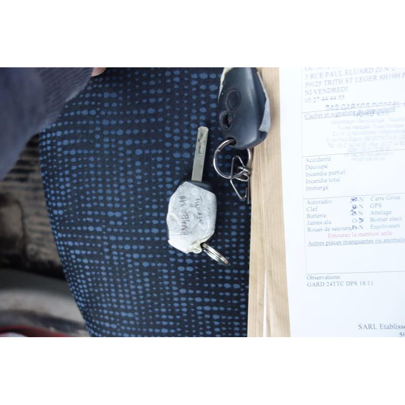 Malle/Hayon arriere RENAULT TWINGO 2 Photo n°9