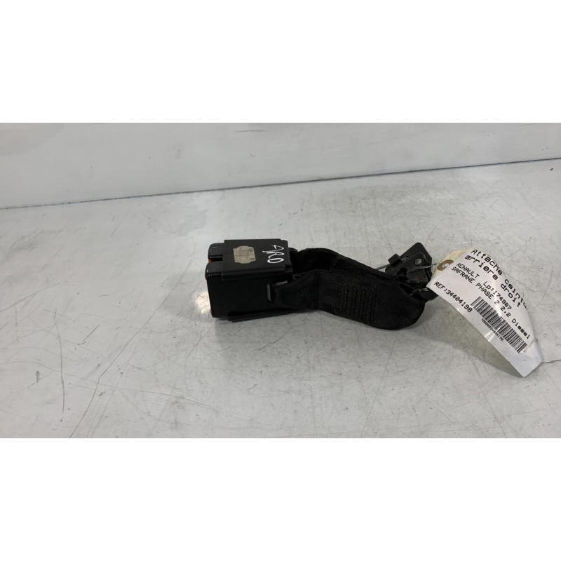 Attache ceinture arriere droit RENAULT SAFRANE Photo n°2
