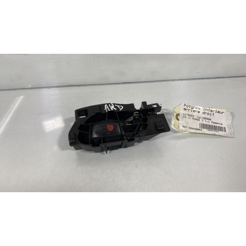 Poignee interieur arriere droit CITROEN C3 2 Photo n°2