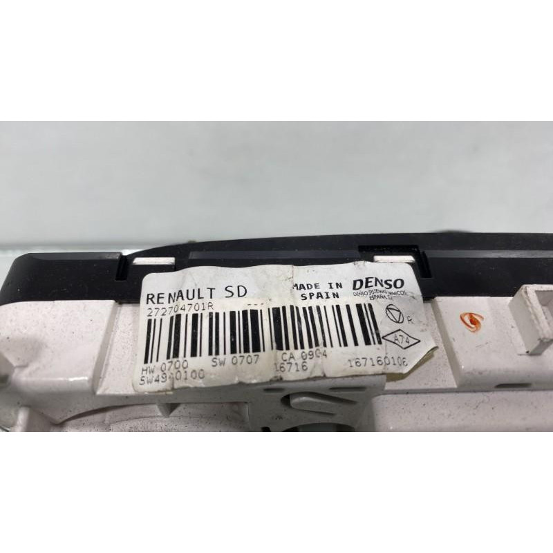 Commande chauffage RENAULT CLIO 4 Photo n°4