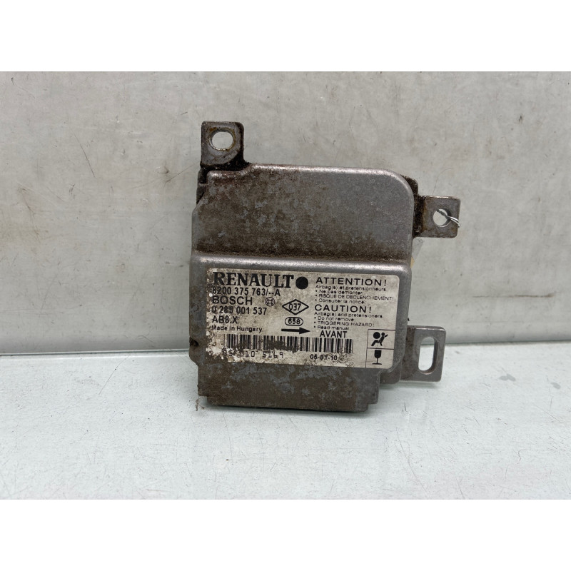 Boitier air bag RENAULT CLIO 2 Photo n°4
