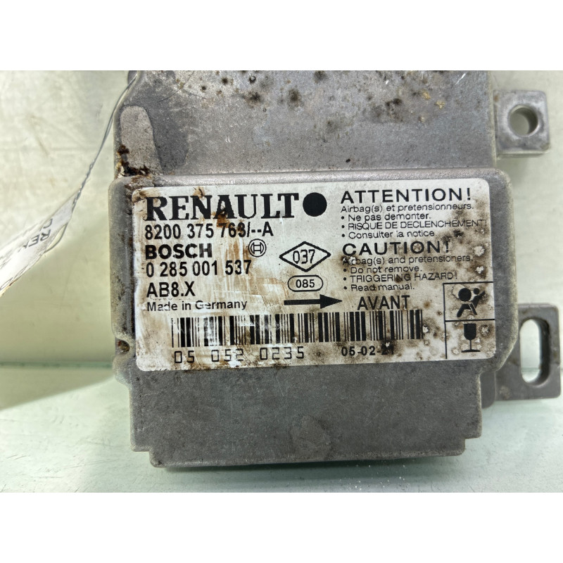 Boitier air bag RENAULT CLIO 2 Photo n°4