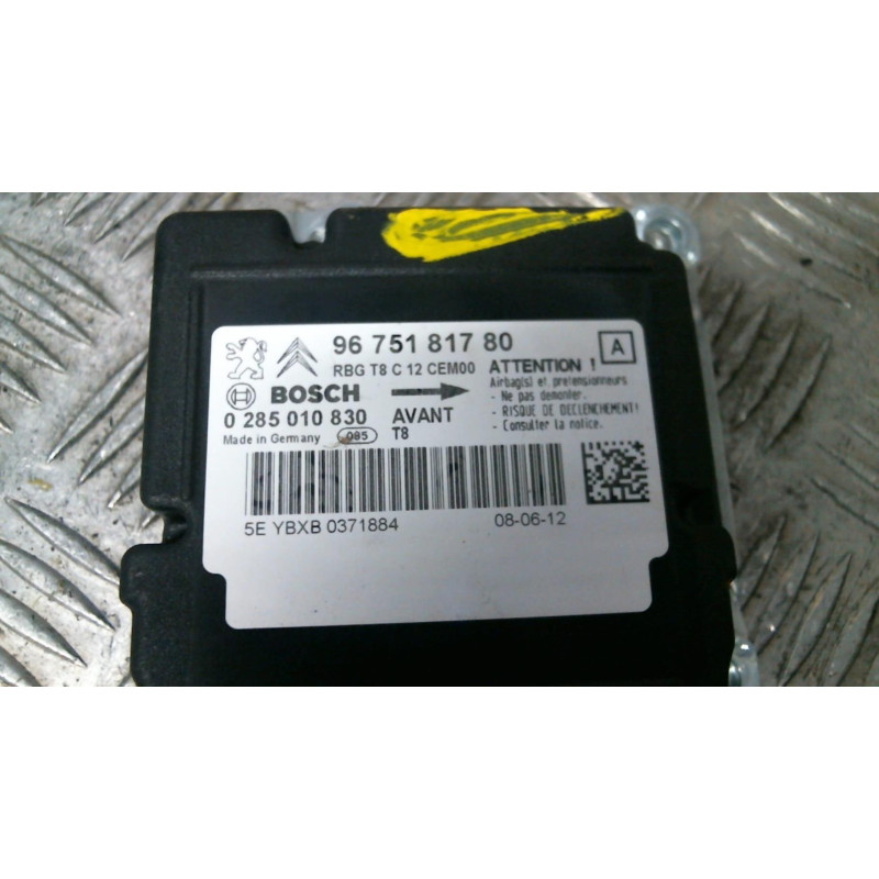 Boitier air bag PEUGEOT 3008 1 Photo n°1