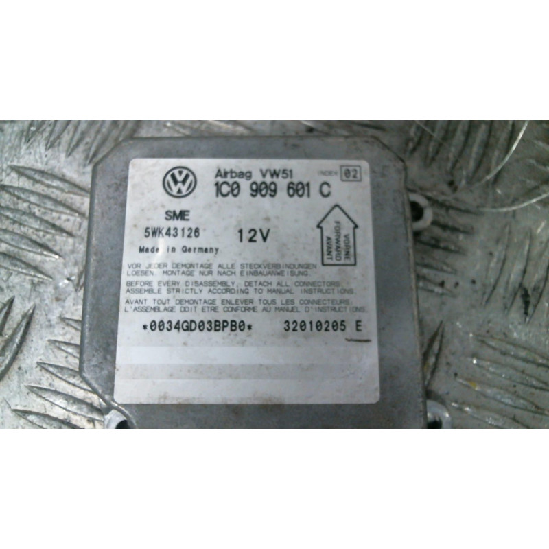 Boitier air bag SKODA FABIA 1 Photo n°3