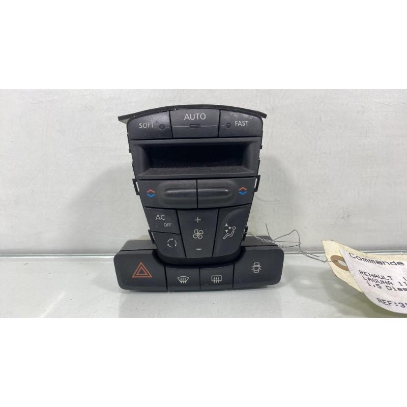 Commande chauffage RENAULT LAGUNA 3 Photo n°1