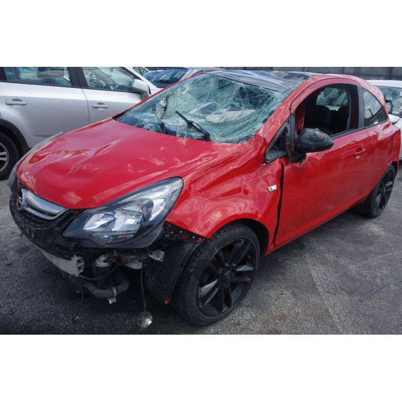 Poignee porte avant gauche OPEL CORSA D Photo n°4