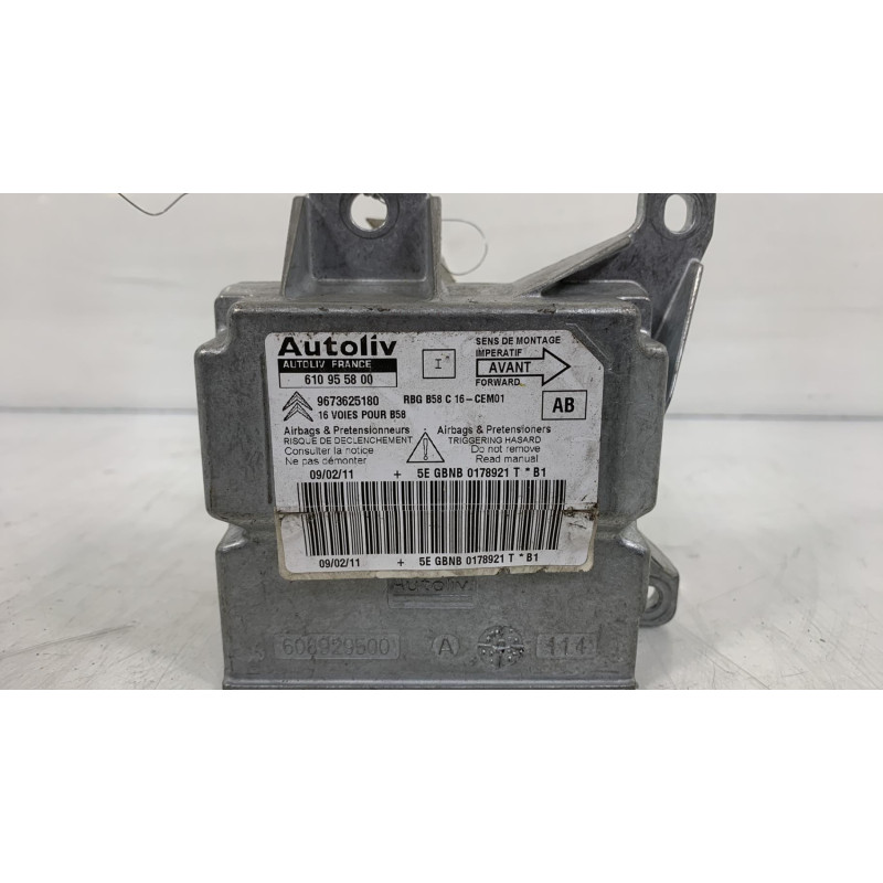 Boitier air bag CITROEN C4 GRAND PICASSO 1 Photo n°2