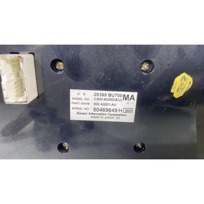 Commande chauffage NISSAN ALMERA TINO Photo n°3