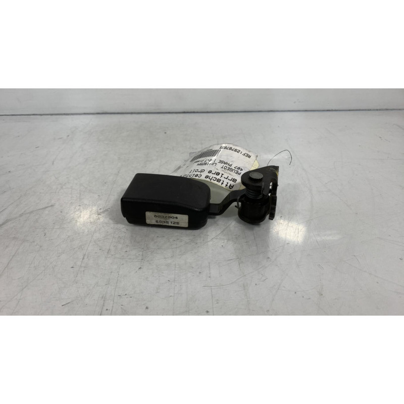 Attache ceinture arriere droit PEUGEOT 407 Photo n°2