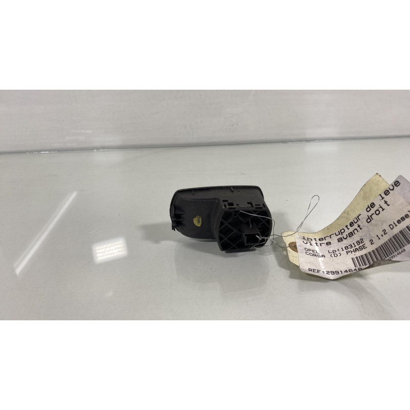 Interrupteur de leve vitre avant droit OPEL CORSA D Photo n°3