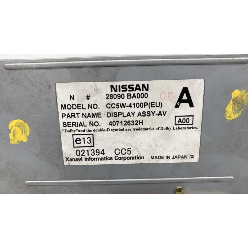 Ecran GPS NISSAN PRIMERA 3 Photo n°3