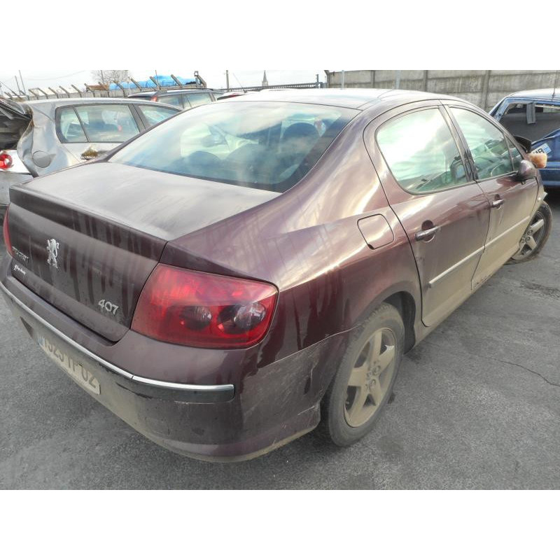 Attache ceinture arriere droit PEUGEOT 407 Photo n°6