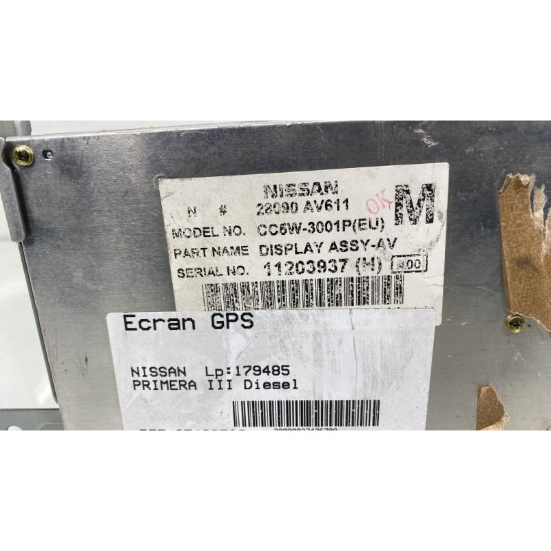 Ecran GPS NISSAN PRIMERA 3 Photo n°3
