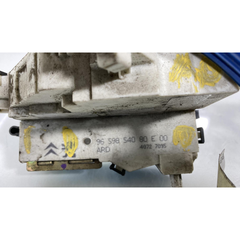 Serrure arriere droit PEUGEOT 407 Photo n°3