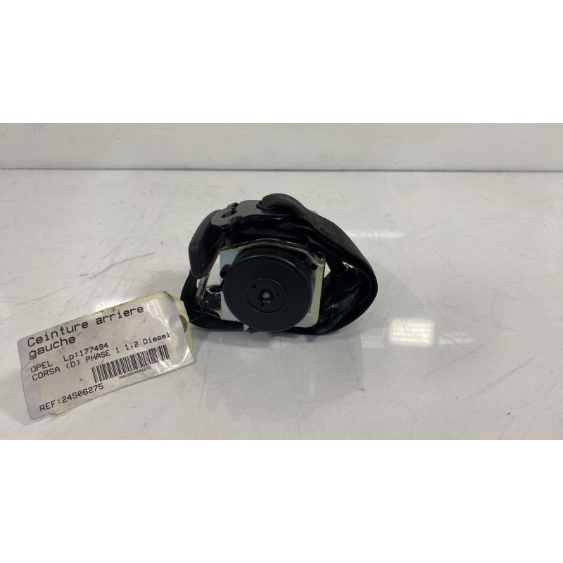 Ceinture arriere gauche OPEL CORSA D Photo n°1