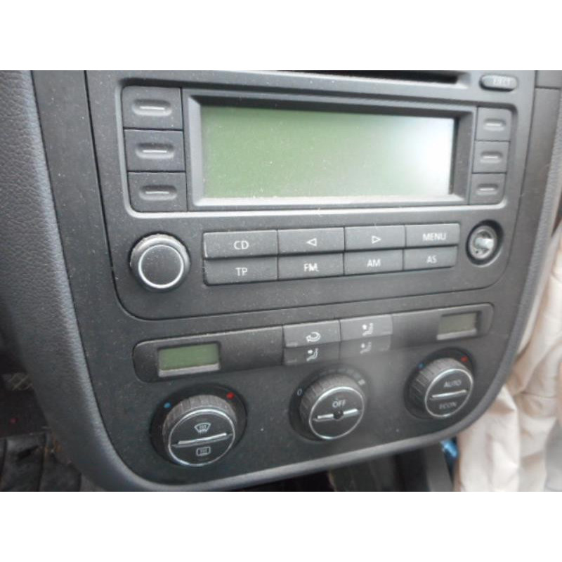 Commande chauffage VOLKSWAGEN GOLF 5 Photo n°9